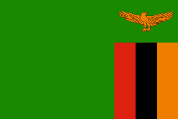Zambia 旗幟