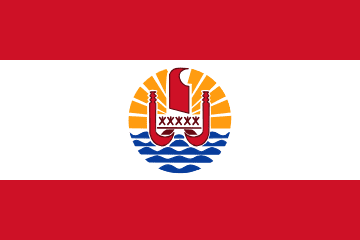 French Polynesia 旗幟