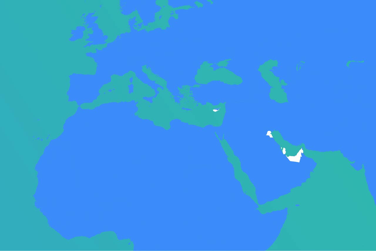 Middle East 6: UAE, Qatar, Kuwait, Cyprus, Bahrain, Turkey-logo