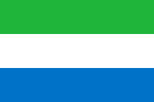 Sierra Leone 旗幟